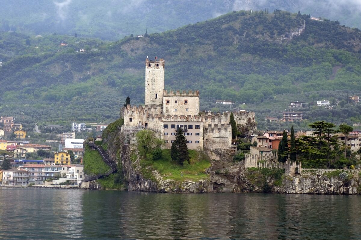 Malcesine am Gardasee · Castello Scaligero · April 2025