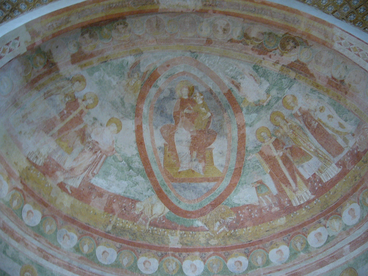Basilika von Aquilea in Norditalien - Kuppelmalerei