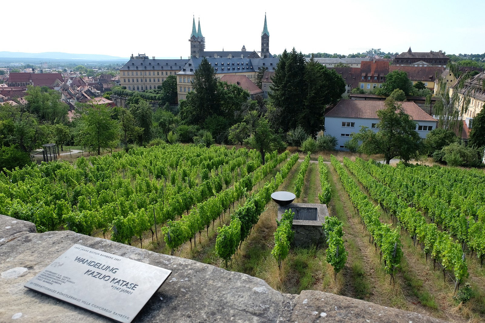 Bamberg · Blick vom Michaelsberg zum Dom · August 2022