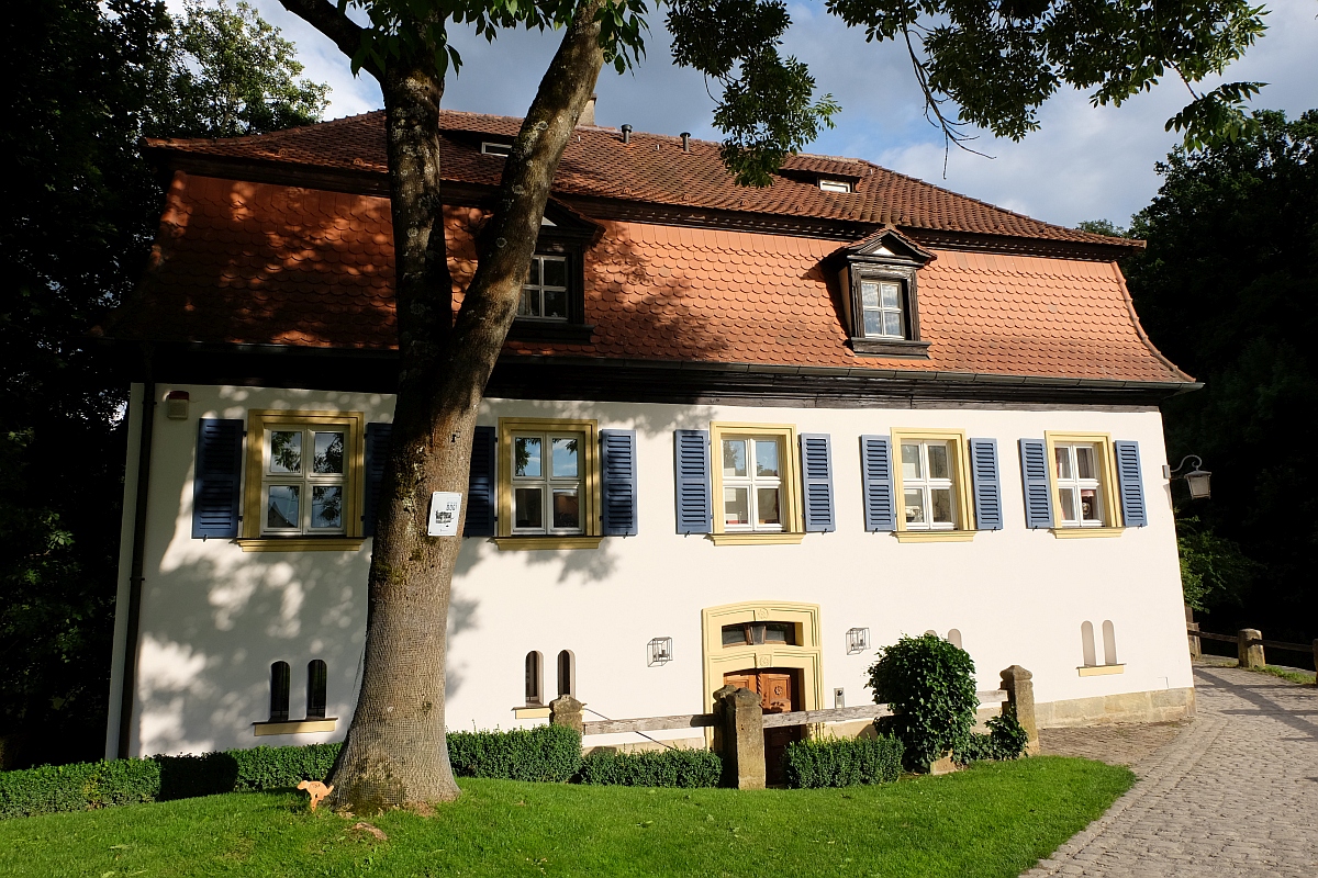 Bamberg · Haus am Linken Regnitzarm bei Schleuse 100