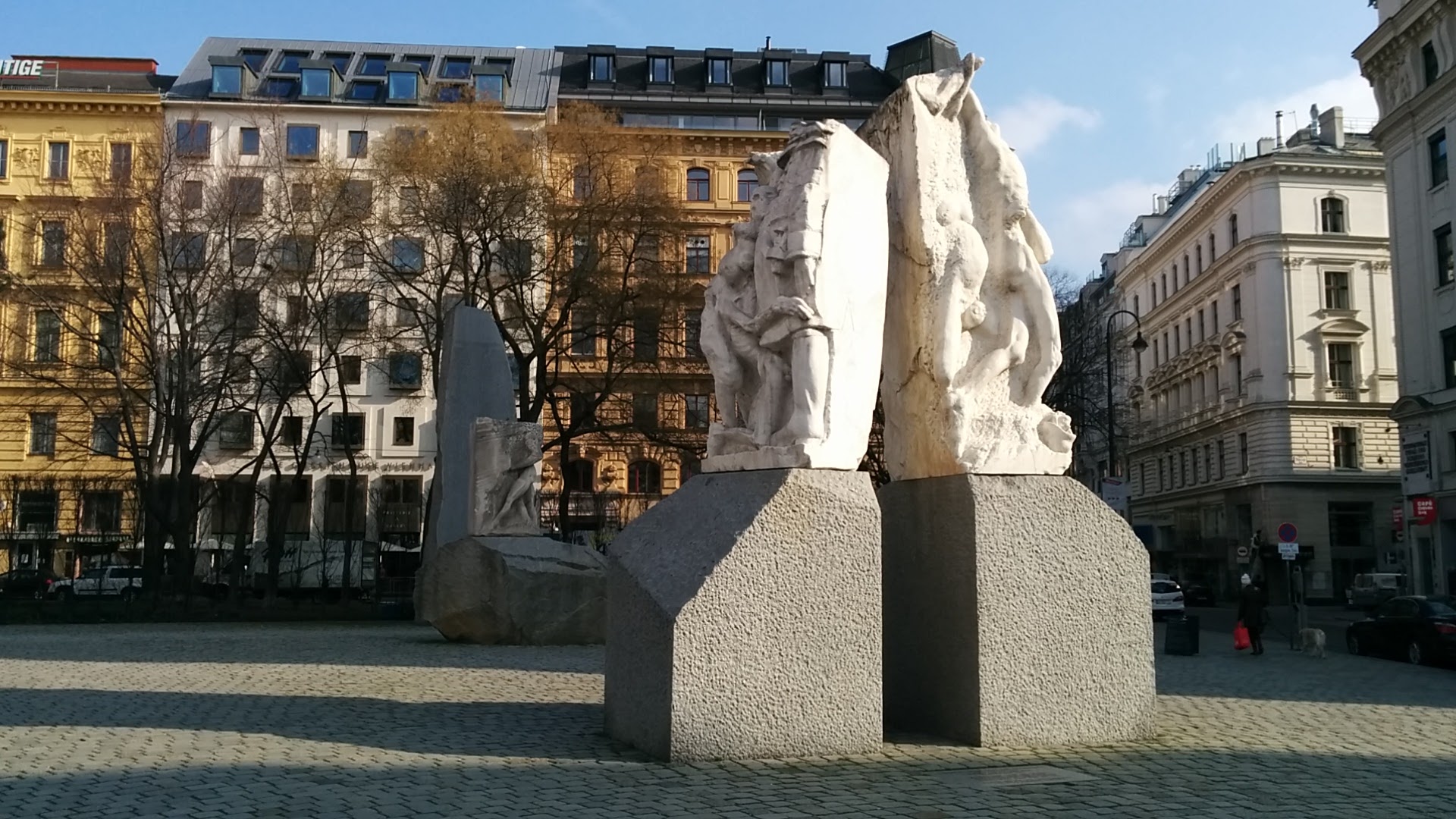 Wien · Mahnmal gegen Krieg und Faschismus (Alfred Hrdlicka)