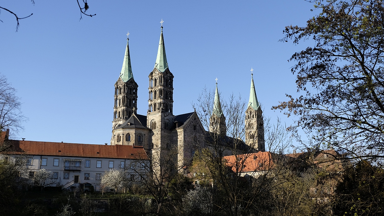 Dom zu Bamberg · Von Im Domgrund aus