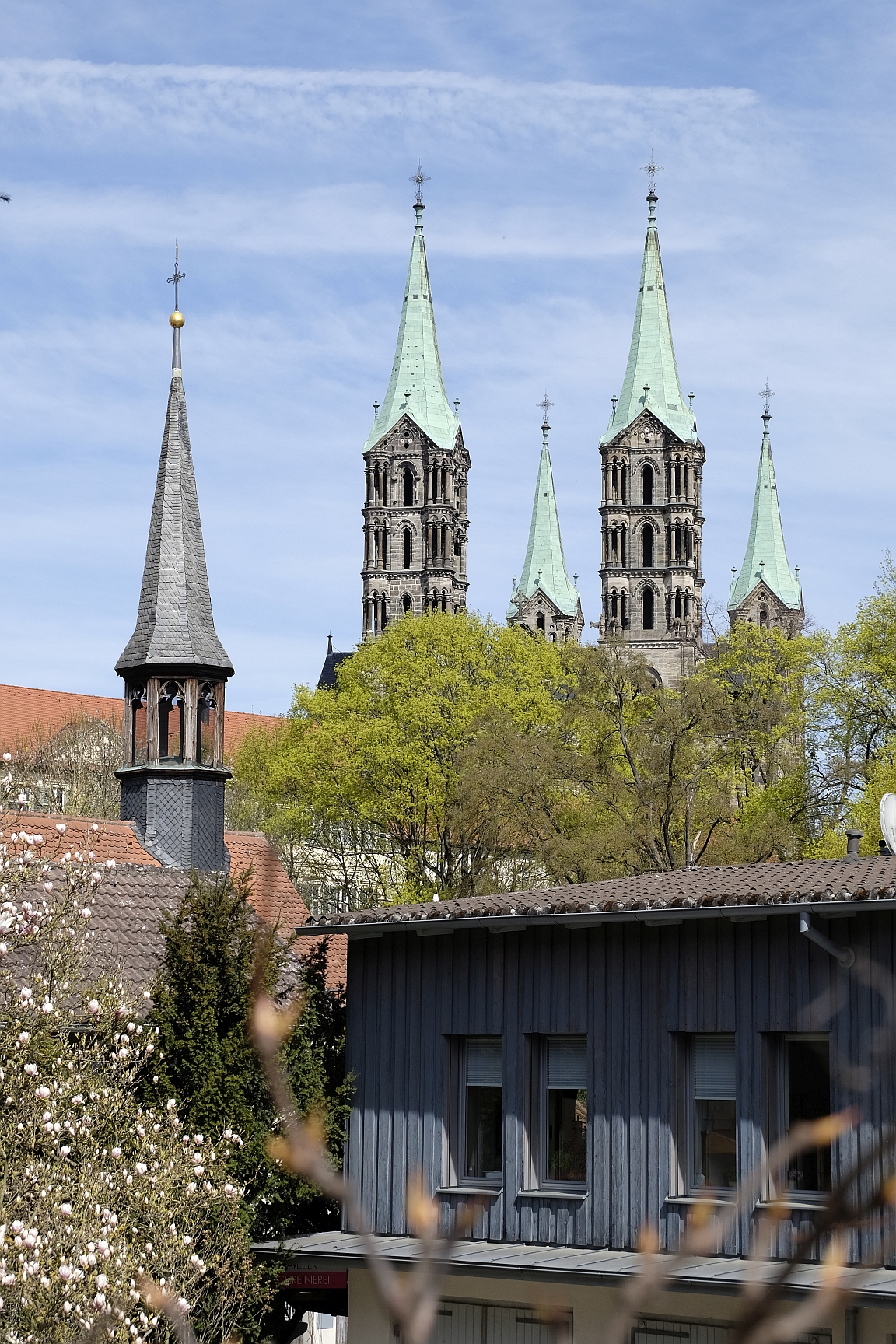 Dom zu Bamberg · Von Unterer Kaulberg/Maternstraße aus