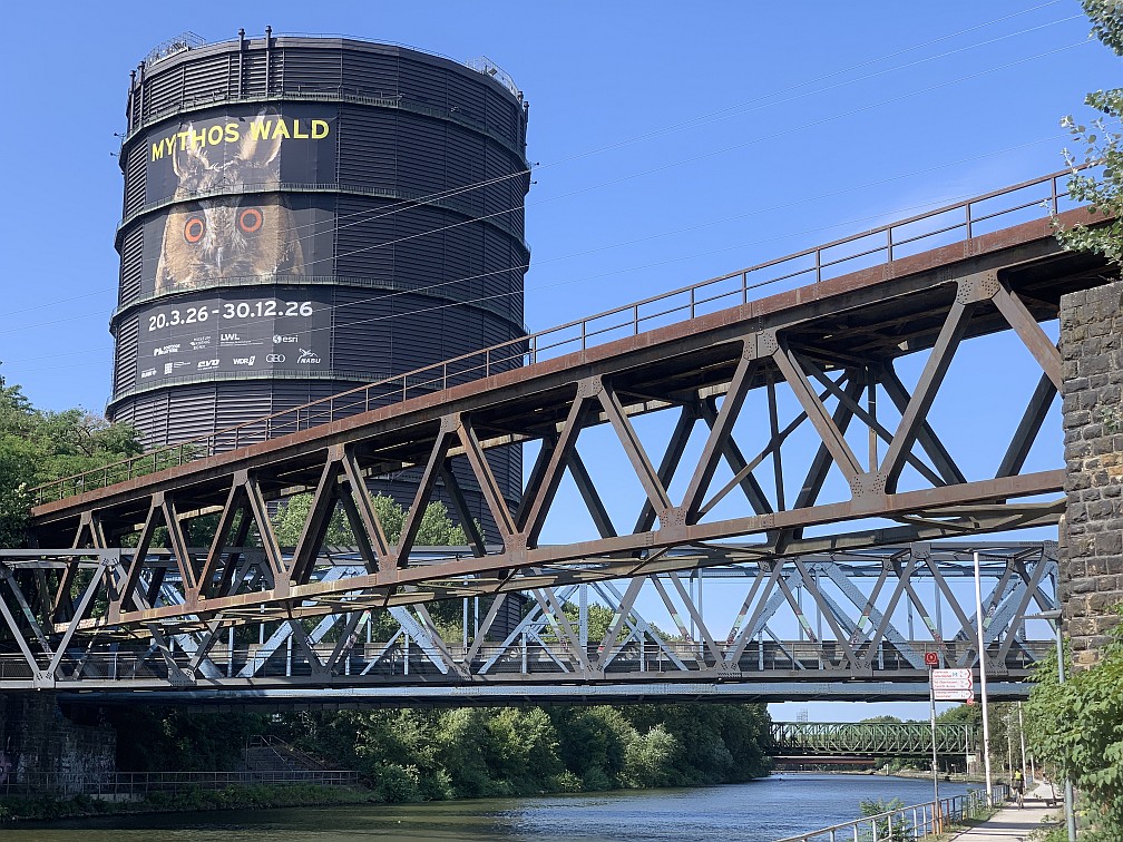 Gasometer Oberhausen am Rhein-Herne-Kanal · 2.8.2026