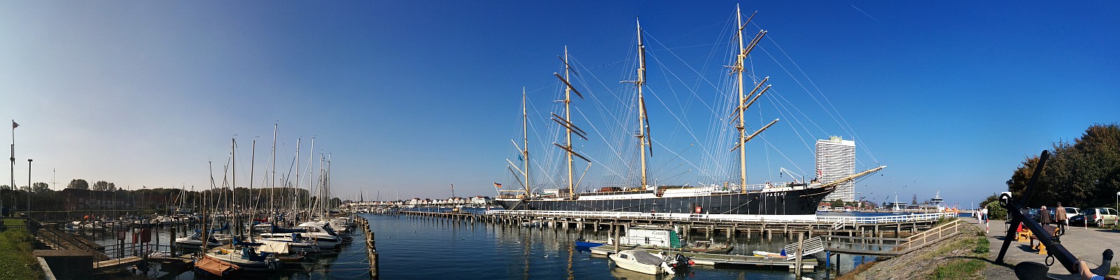 Lübeck-Travemünde · Passat-Hafen und Passat · Oktober 2014